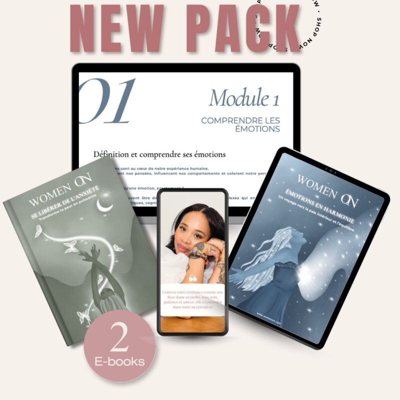 Pack Liberté émotionnelle : Apaiser l’anxiété et retrouver une harmonie intérieure